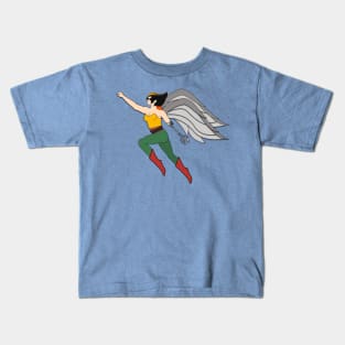 Disabled Hawk-Lady Kids T-Shirt